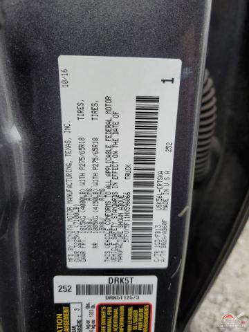 5TFUY5F11HX596066 2017 TOYOTA TUNDRA photo no. 12