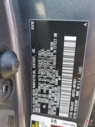 4T3BA3BB0AU012393 2010 TOYOTA VENZA photo no. 13