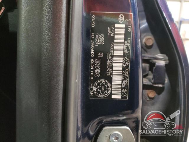 JTDBT923571040025 2007 TOYOTA YARIS photo no. 12