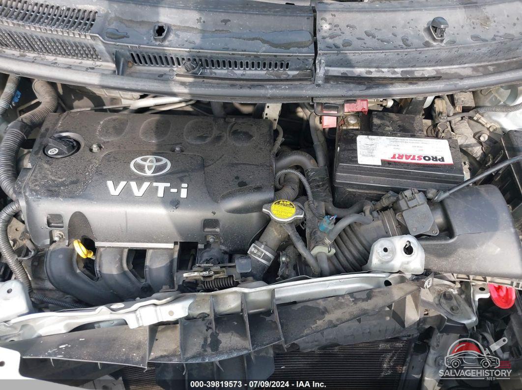 JTDJT923X75040347 2007 TOYOTA YARIS photo no. 10