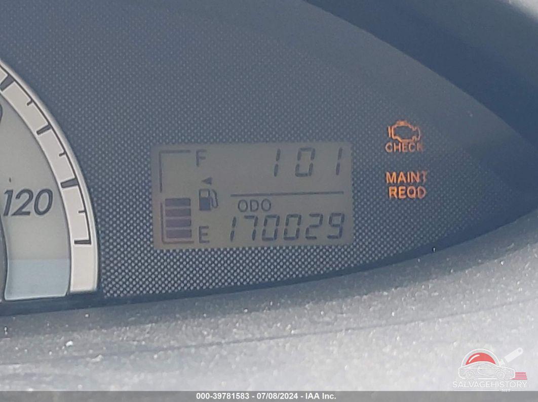 JTDBT923781284762 2008 TOYOTA YARIS photo no. 7