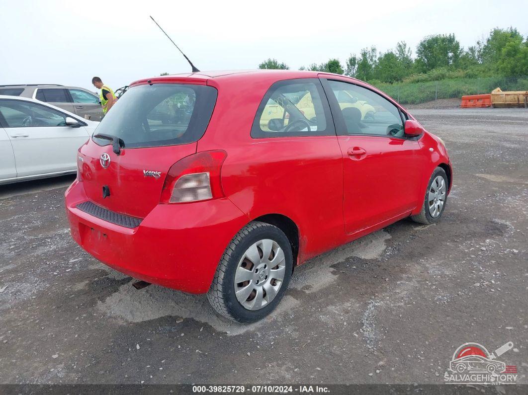 JTDJT923085220034 2008 TOYOTA YARIS photo no. 4