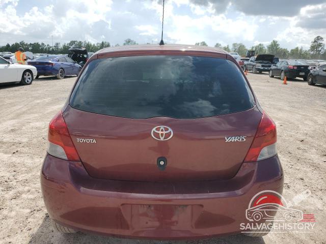 JTDJT4K33A5285128 2010 TOYOTA YARIS photo no. 6
