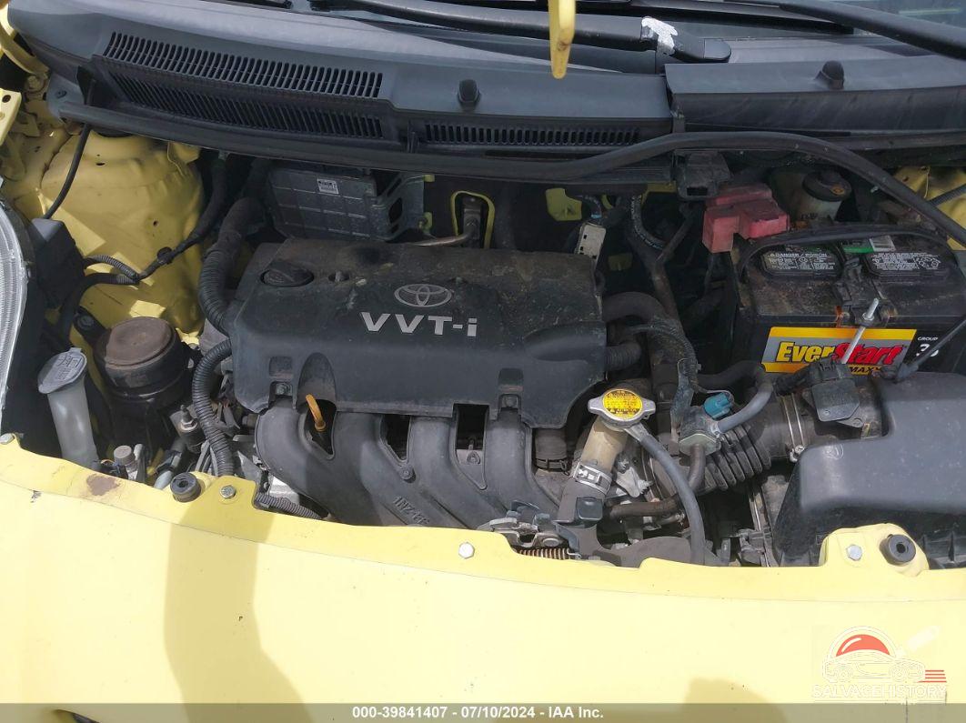 JTDJT4K36A5307056 2010 TOYOTA YARIS photo no. 10