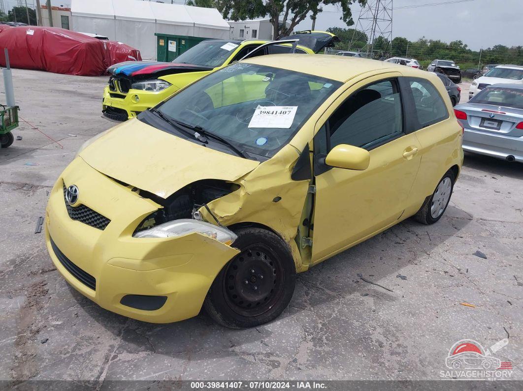 JTDJT4K36A5307056 2010 TOYOTA YARIS photo no. 2