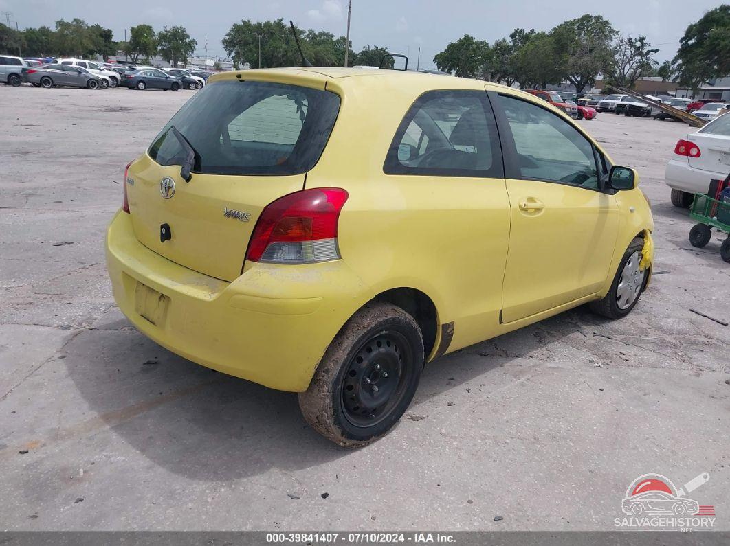 JTDJT4K36A5307056 2010 TOYOTA YARIS photo no. 4