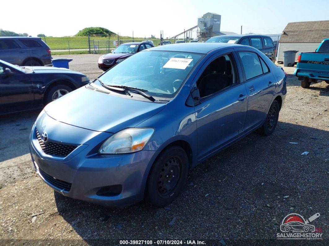 JTDBT4K3XC1419213 2012 TOYOTA YARIS photo no. 2