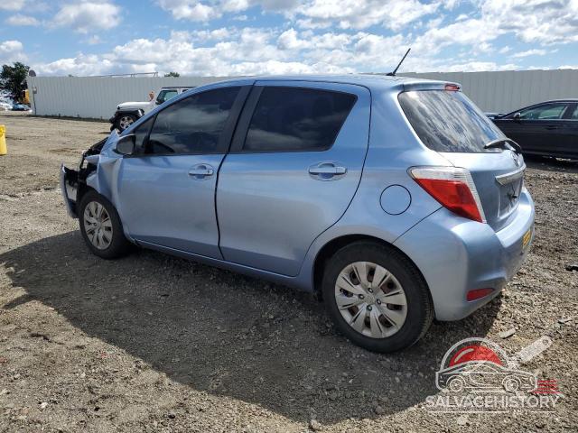 JTDKTUD34ED577478 2014 TOYOTA YARIS photo no. 2