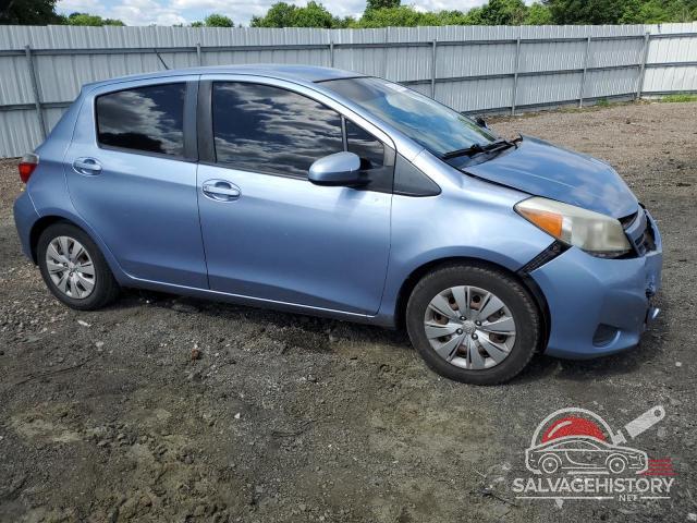 JTDKTUD34ED577478 2014 TOYOTA YARIS photo no. 4