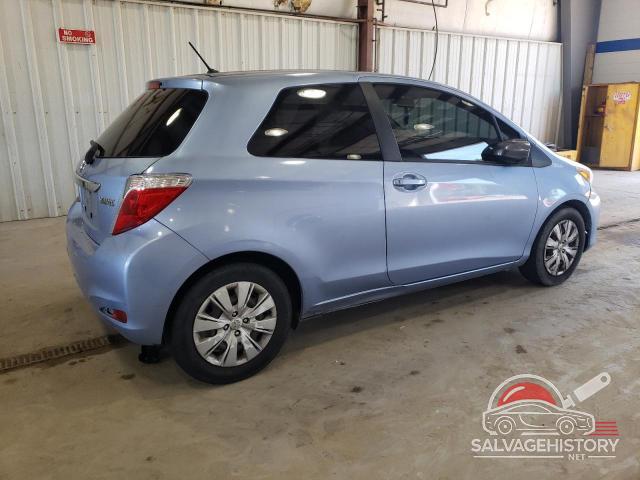 VNKJTUD37EA008001 2014 TOYOTA YARIS photo no. 3