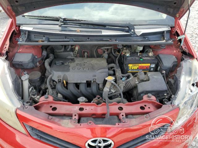 VNKKTUD34EA006274 2014 TOYOTA YARIS photo no. 11