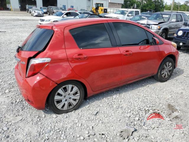 VNKKTUD34EA006274 2014 TOYOTA YARIS photo no. 3