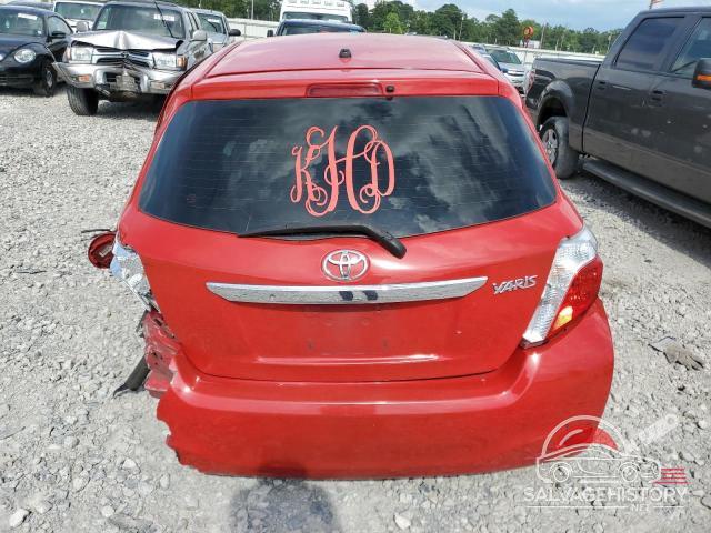 VNKKTUD34EA006274 2014 TOYOTA YARIS photo no. 6