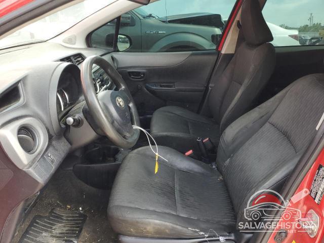 VNKKTUD34EA006274 2014 TOYOTA YARIS photo no. 7