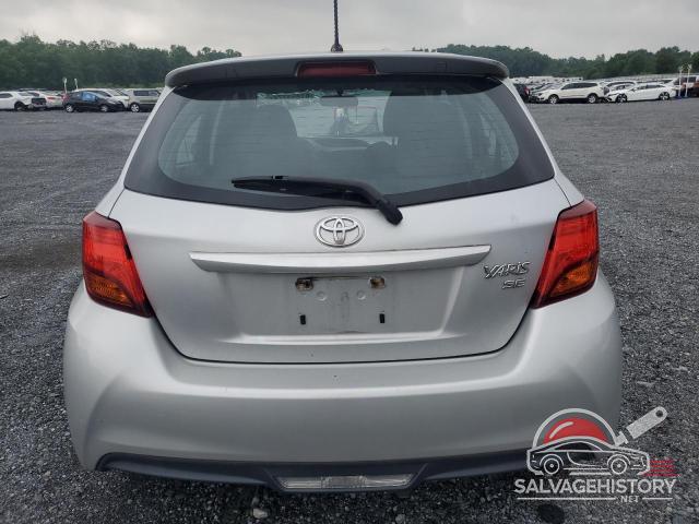 VNKKTUD30FA015099 2015 TOYOTA YARIS photo no. 6