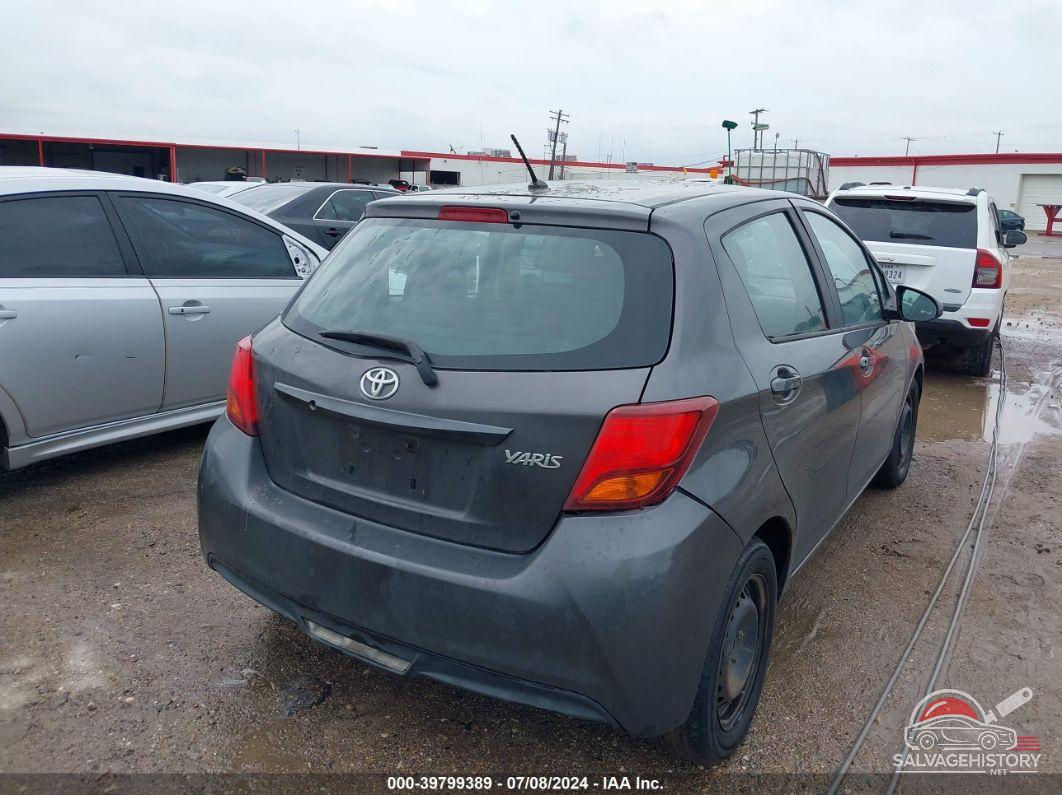VNKKTUD35FA044548 2015 TOYOTA YARIS photo no. 4