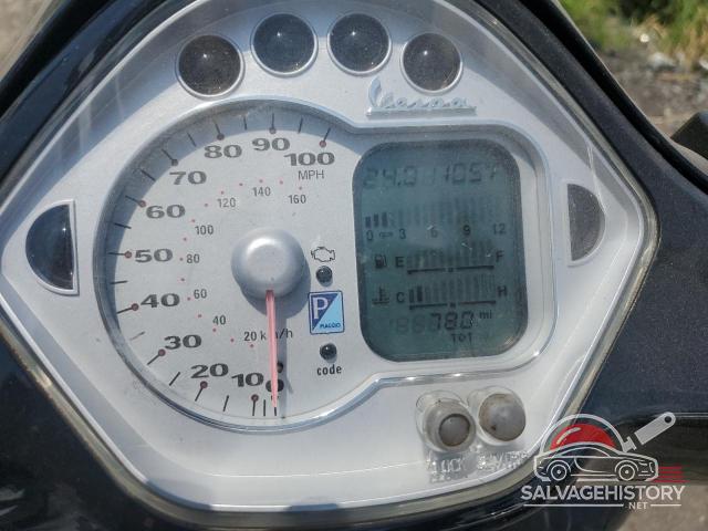 ZAPM459L995008337 2009 VESPA SCOOTER photo no. 7