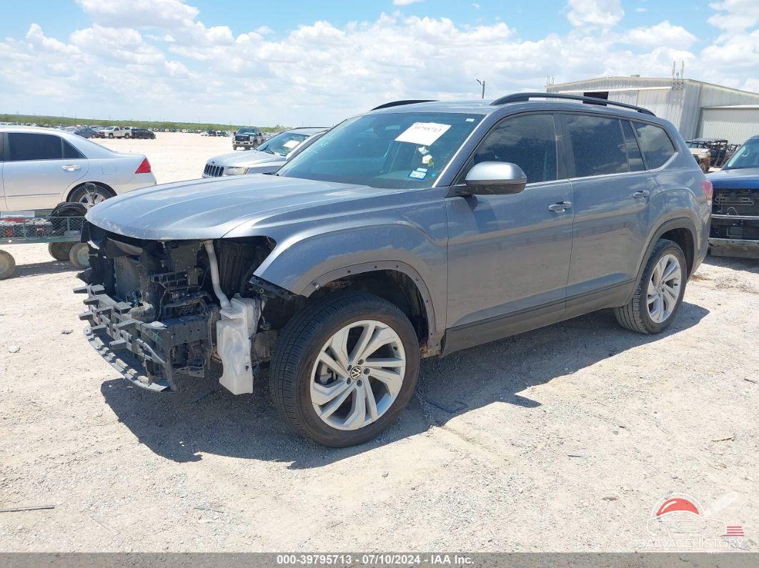 1V2JR2CA6NC543562 2022 VOLKSWAGEN ATLAS photo no. 2