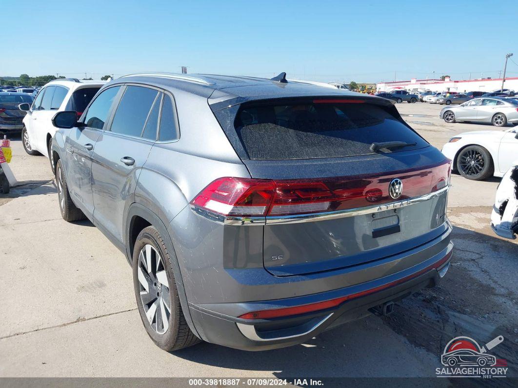 1V2HE2CAXRC213147 2024 VOLKSWAGEN ATLAS CROSS SPORT photo no. 3