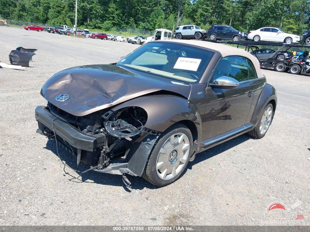3VW5P7AT6DM801180 2013 VOLKSWAGEN BEETLE photo no. 2