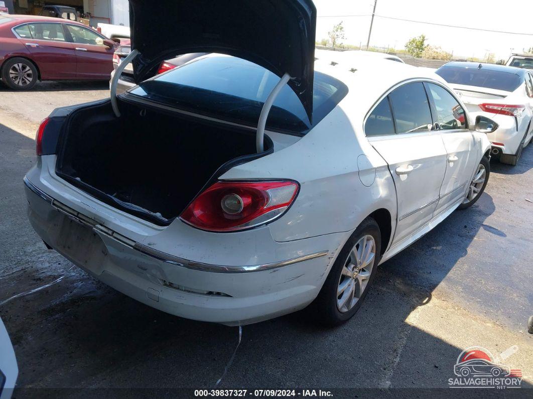 WVWMP7ANXAE550701 2010 VOLKSWAGEN CC photo no. 4