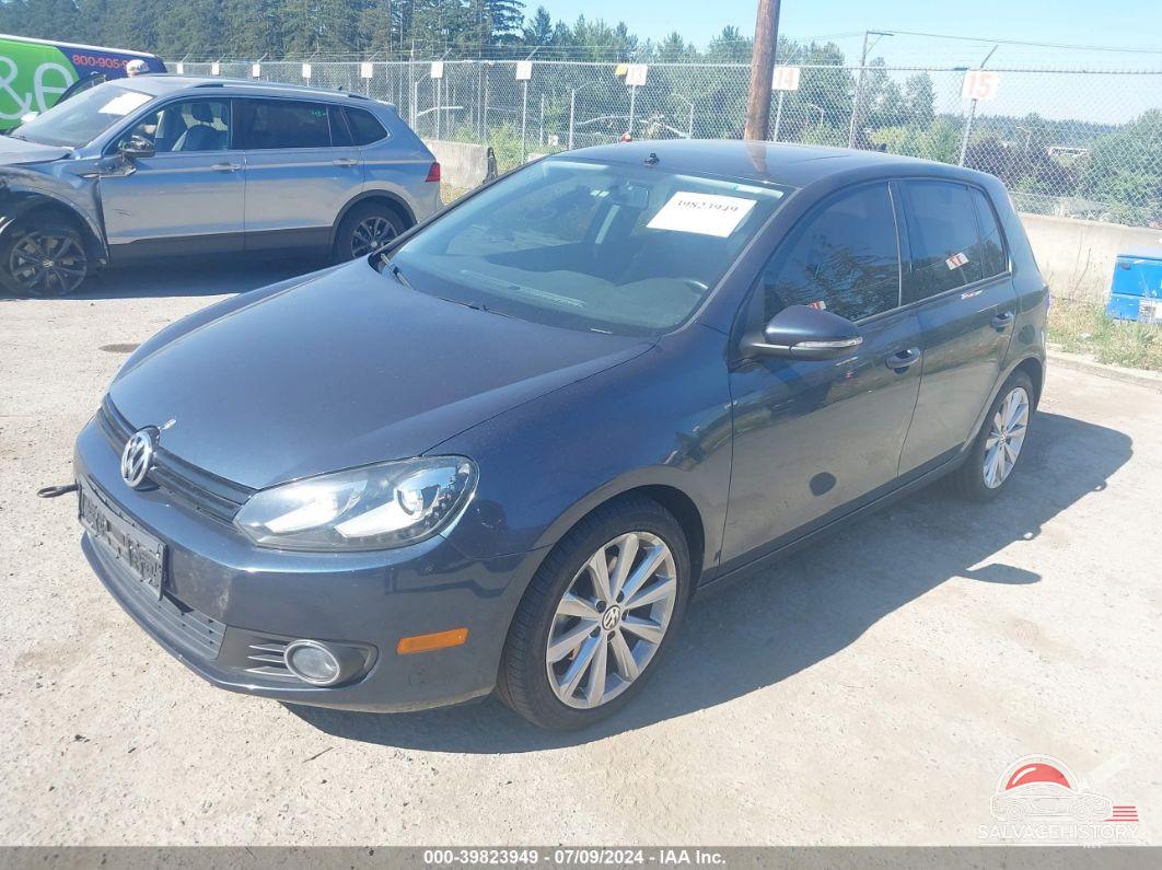 WVWDM7AJ2DW126515 2013 VOLKSWAGEN GOLF photo no. 2