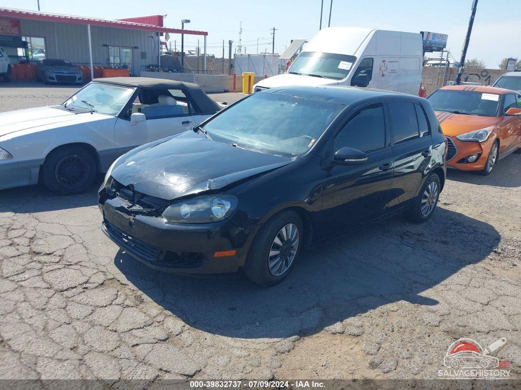 WVWDB7AJ2EW000694 2014 VOLKSWAGEN GOLF photo no. 2