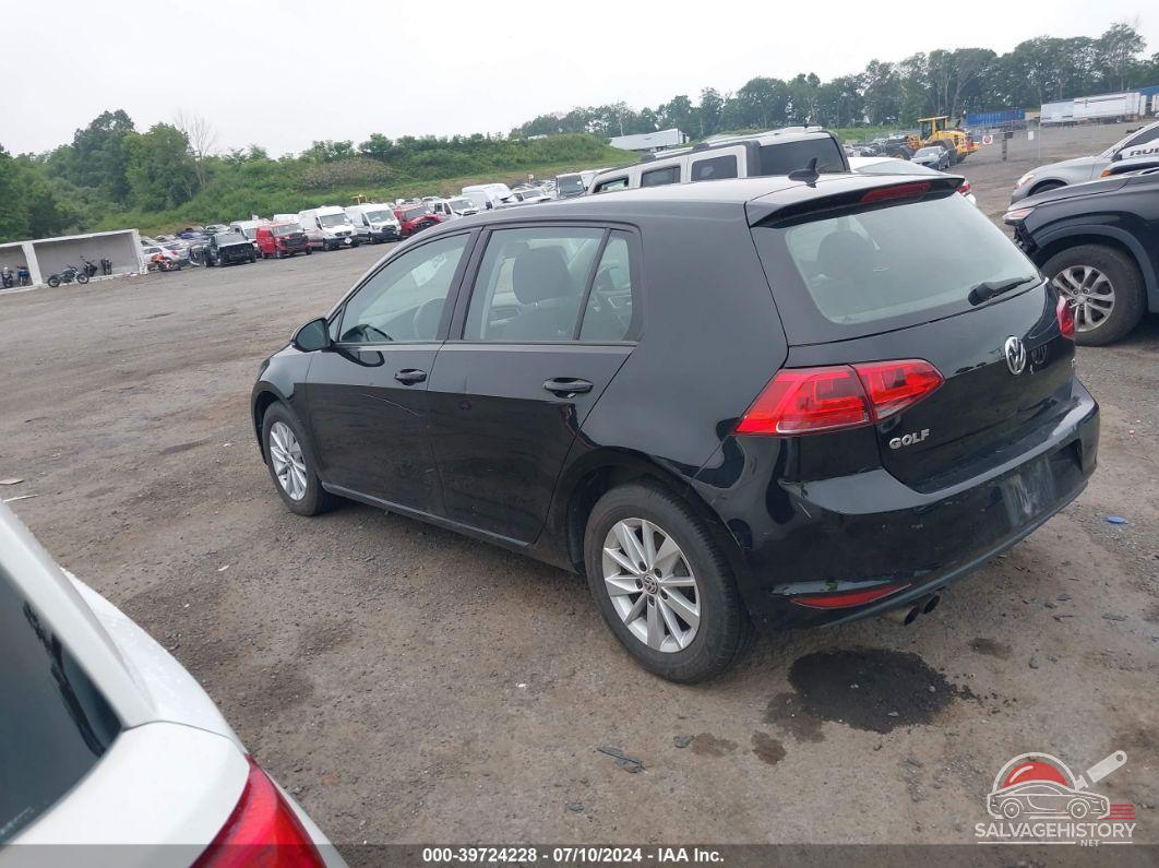3VW217AUXFM040458 2015 VOLKSWAGEN GOLF photo no. 3