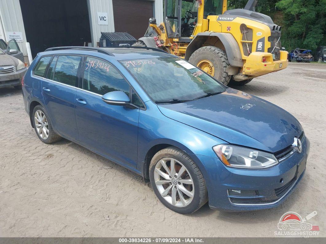 3VWC17AU8GM515725 2016 VOLKSWAGEN GOLF SPORTWAGEN photo no. 1