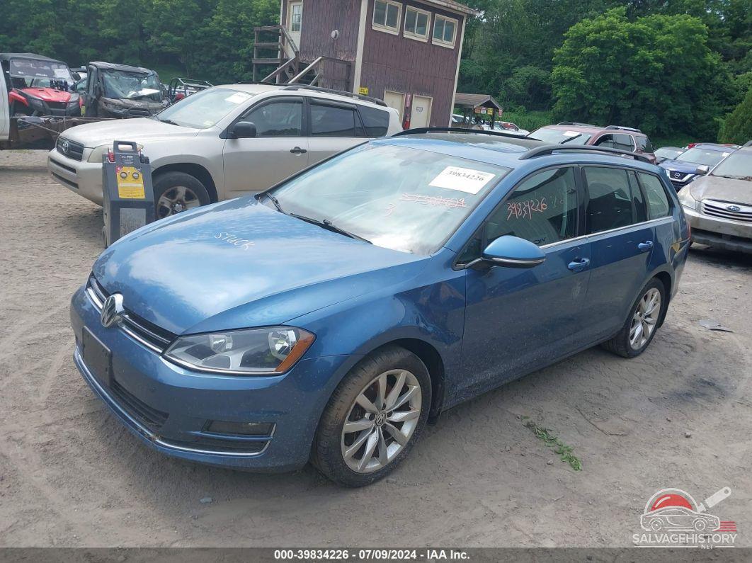 3VWC17AU8GM515725 2016 VOLKSWAGEN GOLF SPORTWAGEN photo no. 2