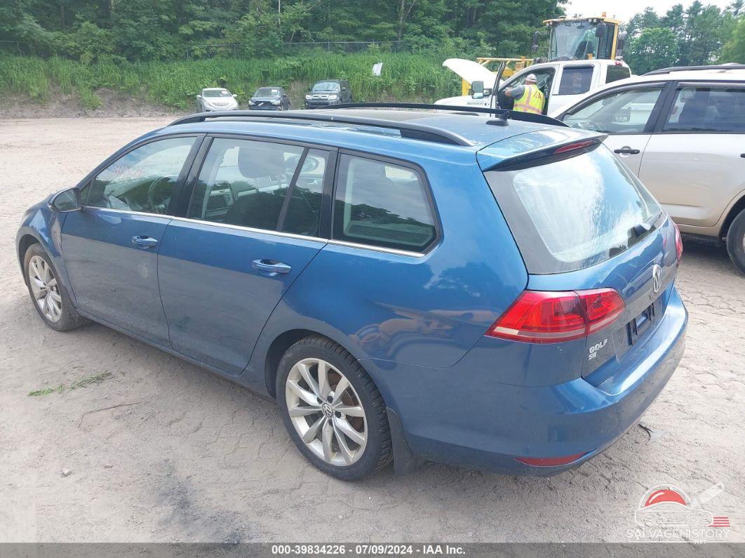 3VWC17AU8GM515725 2016 VOLKSWAGEN GOLF SPORTWAGEN photo no. 3