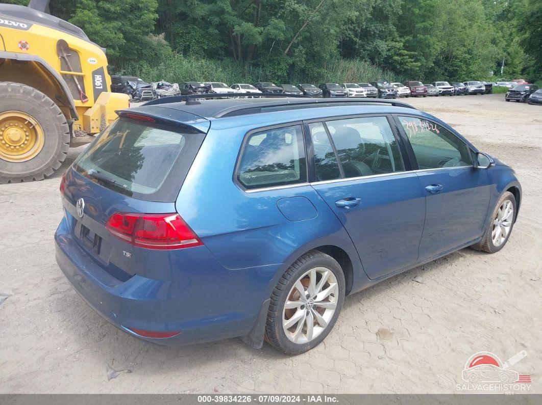 3VWC17AU8GM515725 2016 VOLKSWAGEN GOLF SPORTWAGEN photo no. 4