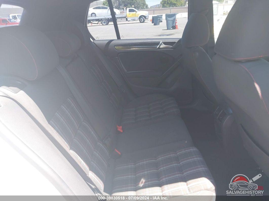 WVWHD7AJ6CW325826 2012 VOLKSWAGEN GTI photo no. 8
