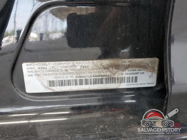 3VWSG71K46M668612 2006 VOLKSWAGEN JETTA photo no. 12