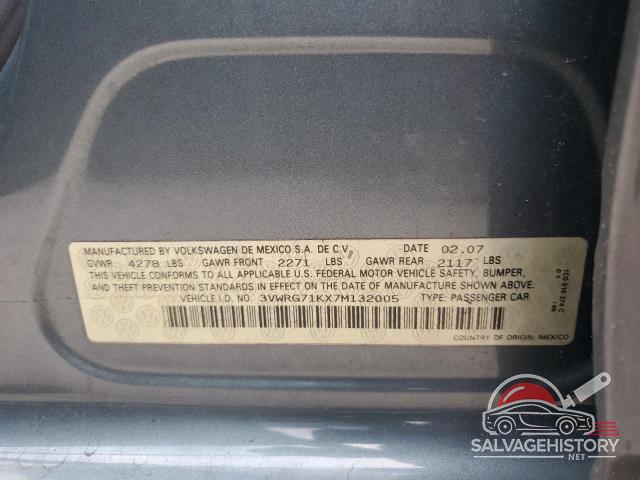 3VWRG71KX7M132005 2007 VOLKSWAGEN JETTA photo no. 13