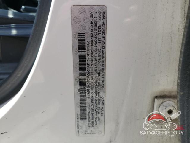 3VWDP7AJ2CM300442 2012 VOLKSWAGEN JETTA photo no. 12