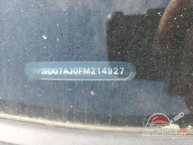 3VWD07AJ0FM214927 2015 VOLKSWAGEN JETTA photo no. 12
