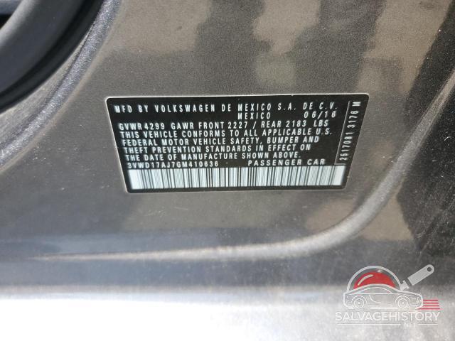 3VWD17AJ7GM410636 2016 VOLKSWAGEN JETTA photo no. 13