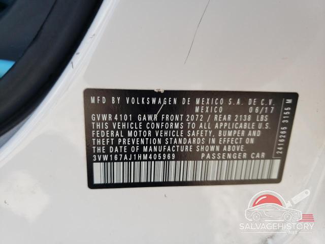 3VW167AJ1HM405969 2017 VOLKSWAGEN JETTA photo no. 12