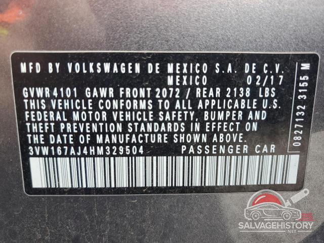 3VW167AJ4HM329504 2017 VOLKSWAGEN JETTA photo no. 13