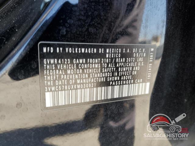 3VWC57BUXKM030921 2019 VOLKSWAGEN JETTA photo no. 13