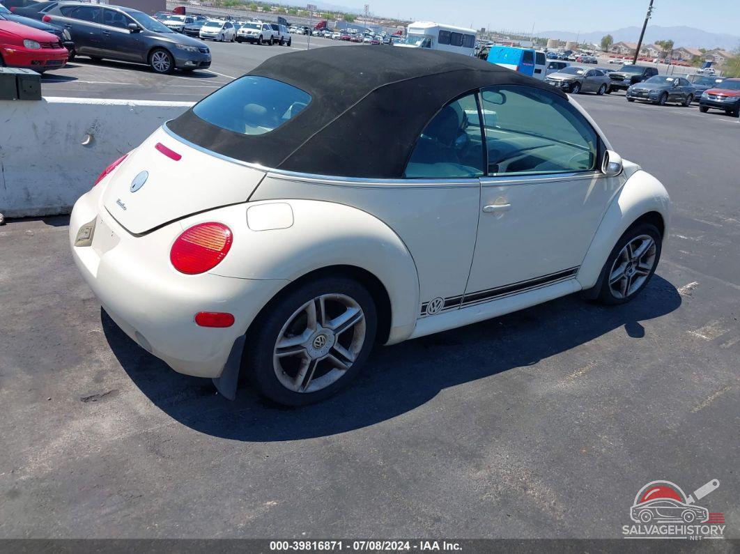 3VWCD31Y64M324741 2004 VOLKSWAGEN NEW BEETLE photo no. 4