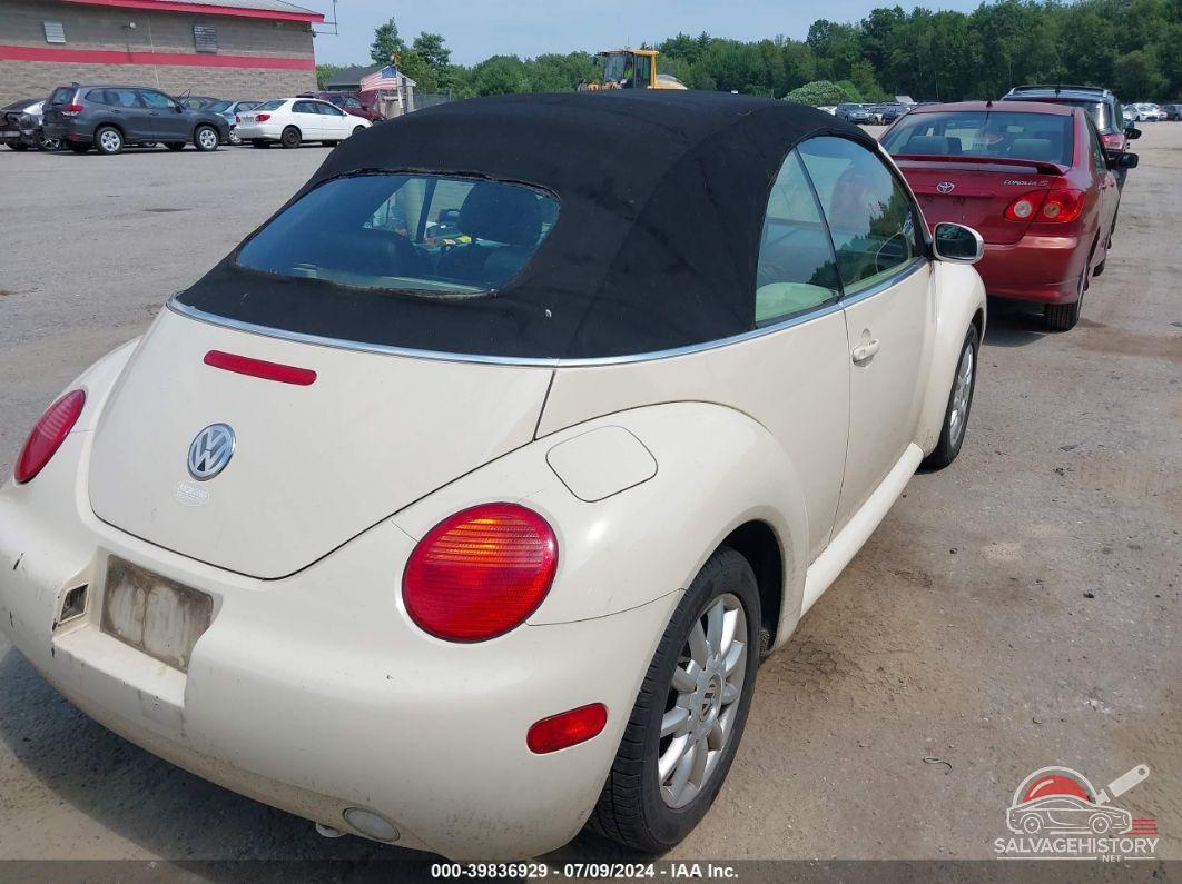 3VWCM21Y34M310399 2004 VOLKSWAGEN NEW BEETLE photo no. 4
