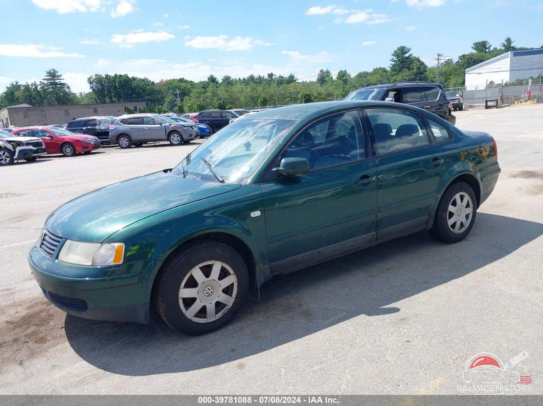WVWAC63B81P010201 2001 VOLKSWAGEN PASSAT photo no. 2