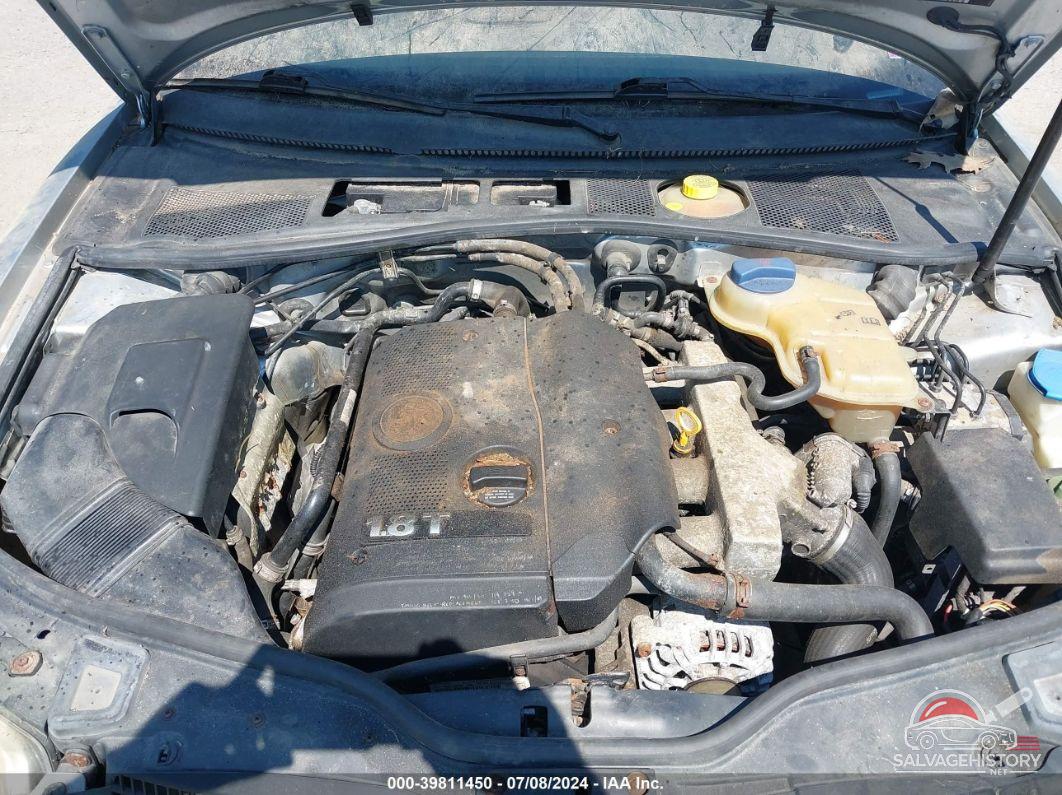 WVWVD63B01E247503 2001 VOLKSWAGEN PASSAT photo no. 10