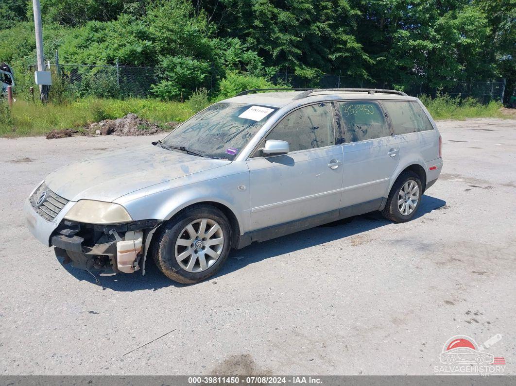 WVWVD63B01E247503 2001 VOLKSWAGEN PASSAT photo no. 2