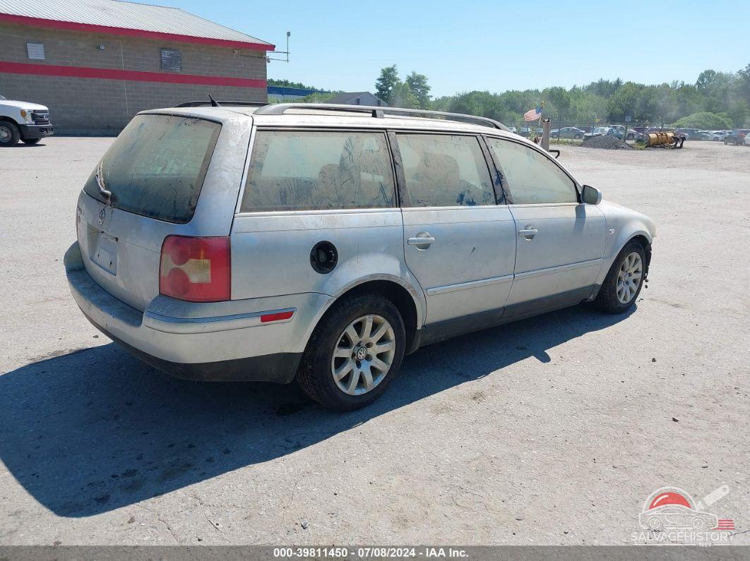 WVWVD63B01E247503 2001 VOLKSWAGEN PASSAT photo no. 4