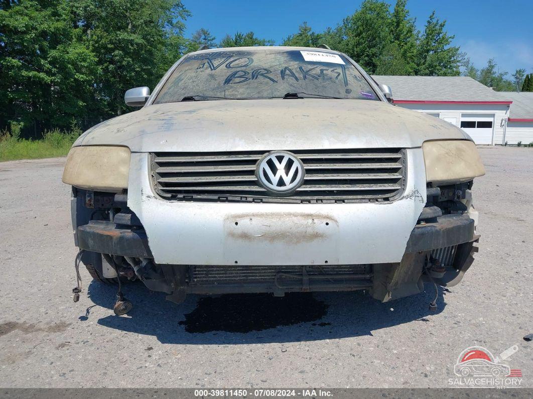 WVWVD63B01E247503 2001 VOLKSWAGEN PASSAT photo no. 6