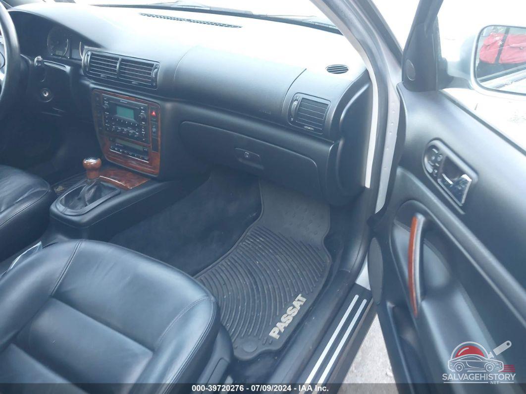 WVWRH63B72E208690 2002 VOLKSWAGEN PASSAT photo no. 5