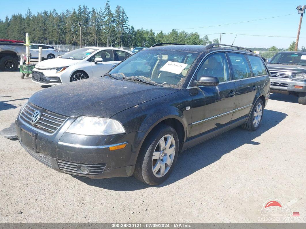 WVWWH63B72E089025 2002 VOLKSWAGEN PASSAT photo no. 2
